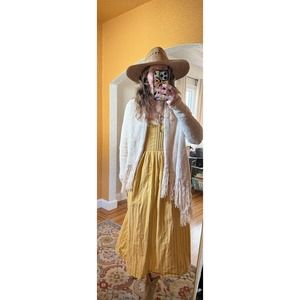 BCBG Women’s Fringe Rodeo Sweater Cream Size XS/S